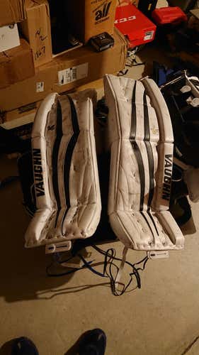 Vaughn Velocity V6 Goalie Leg Pads Senior Pro Stock