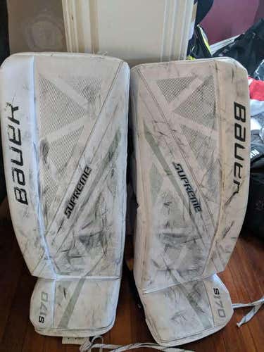 Bauer Supreme S170 Goalie Leg Pads Junior