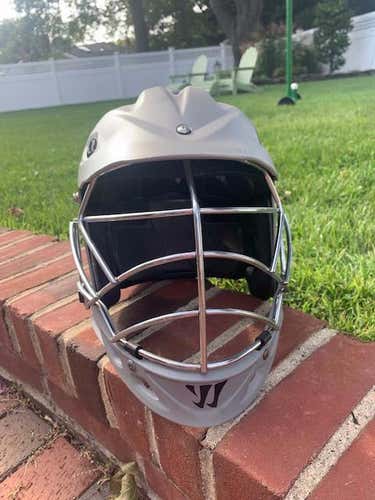 Matte Grey Warrior TII Helmet Adult