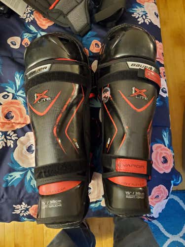 Bauer Vapor 1X Lite Shin Pads Senior