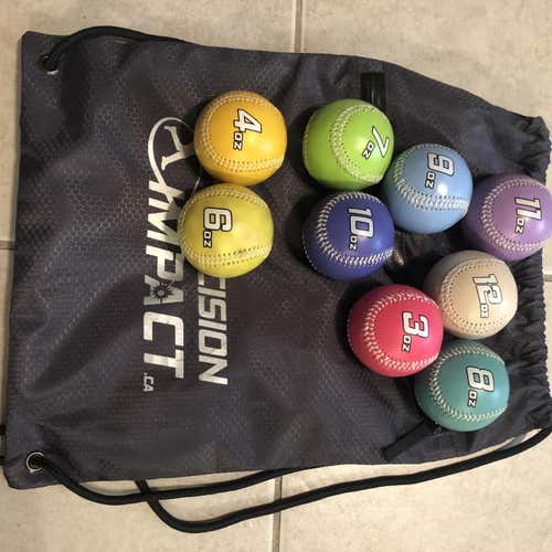 Set Precision Impact Weighted Baseballs