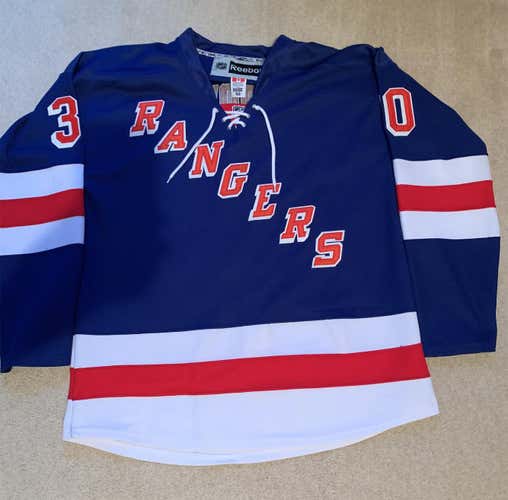 New York Rangers Lundqvist Reebok Jersey