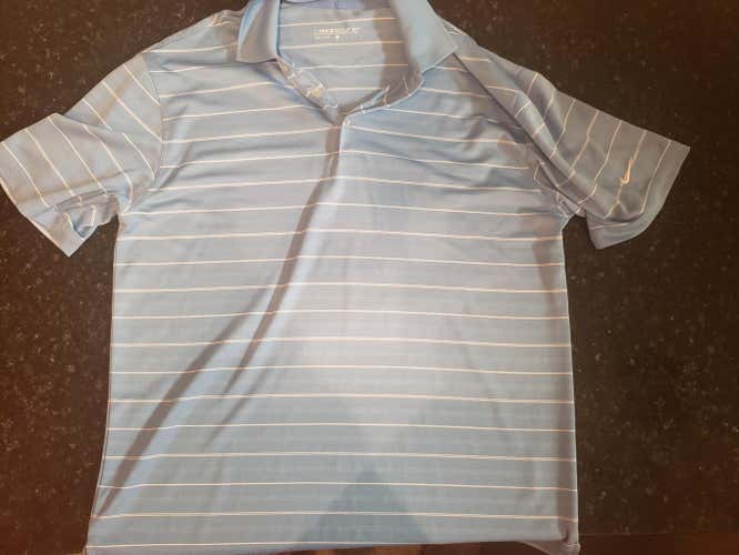 Nike North Carolina (UNC) inspired golf polo