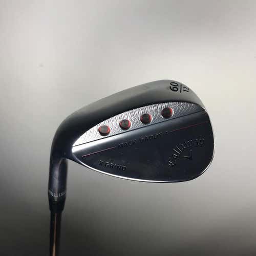 LH Callaway MD4 Chrome X Grind 60* Wedge
