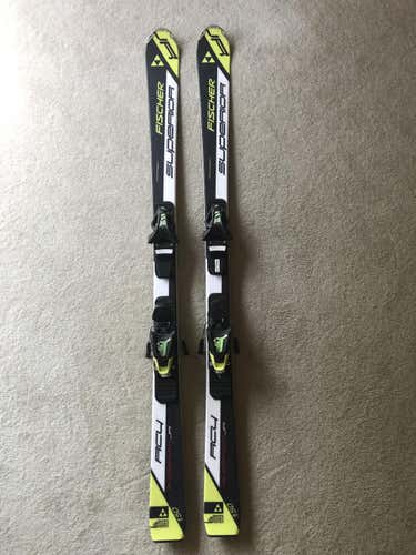 2015 Fischer RC4 Superior Jr Skis | 150cm | R=13 | multi-event | RC4 Z9 bindings
