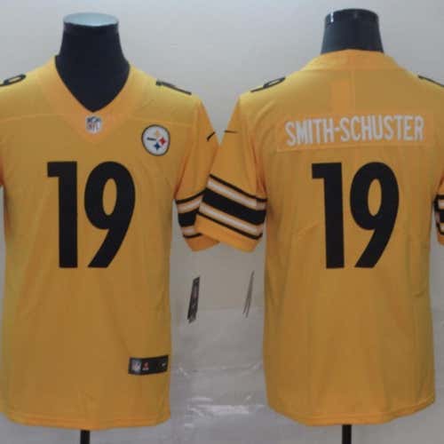 Limited Edition NFL Jersey NWT Men’s Pittsburgh Steelers Smoth-Schuter 19 Fully Stitched