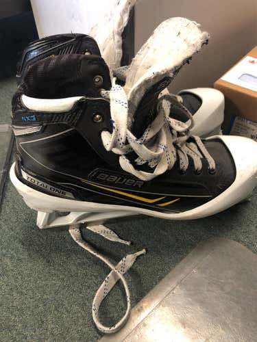 Total One NXG Hockey Goalie Skates Senior Pro Stock Size 10.5
