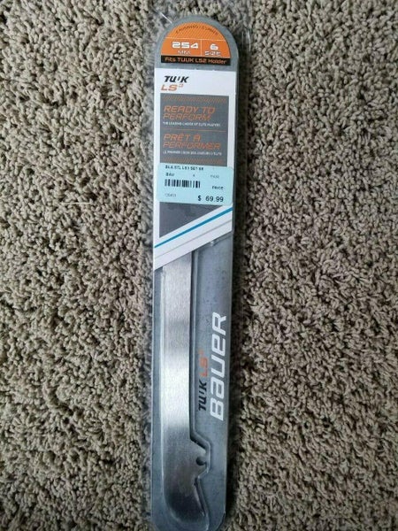 Bauer Tuuk LS3 Steel Runners 254 fits Sr size 6 Hockey Skate with LightSpeed 2 holders