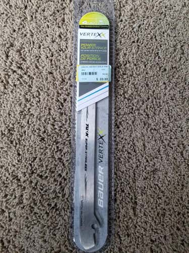 Bauer Vertexx Steel Runners 4mm fits Sr size 6 Hockey Goalie Skates w/ Supreme One80 One60 Cowling