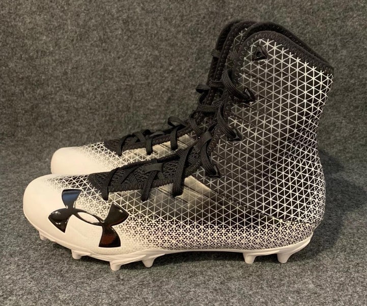 Under Armour Football Cleat Highlight Select Black White 3000418-002 Size 9.5