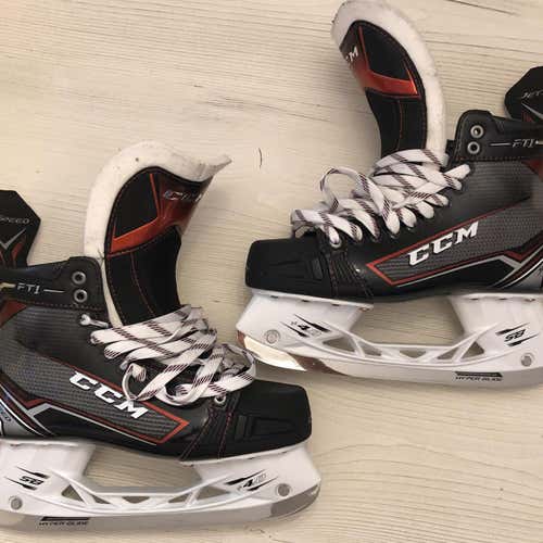 New JetSpeed FT1 Hockey Skates Senior Pro Stock Size 8.5