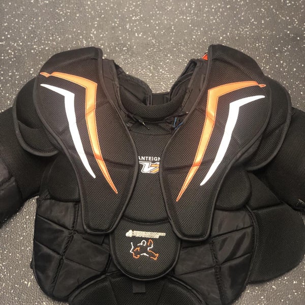 Velocity V7 XF Pro Carbon Chest and Arm Protector Goalie Chest Protector Intermediate Pro Stock