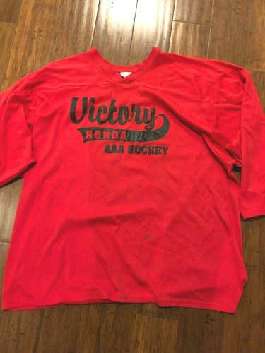 Victory Honda Pro Stock Hockey Practice Jersey - Red XXL