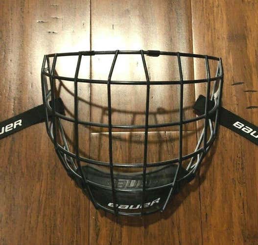 Bauer Profile II Black/White Hockey Face mask - Small