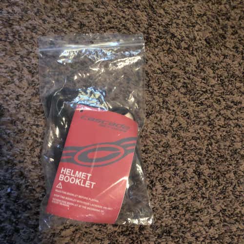 Cascade R Helmet Pads And Manual