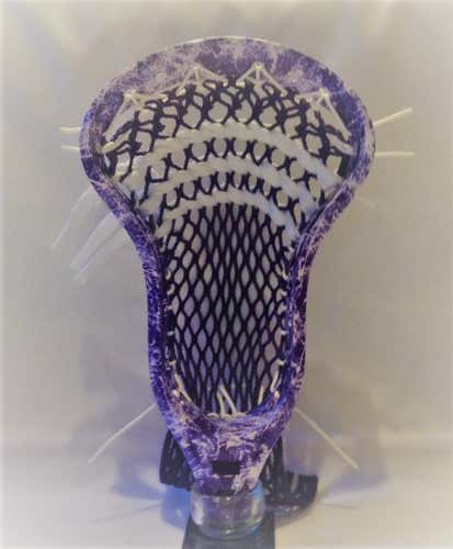 "New" Vipr1 Marble dyed Purple/White head with Purple semi soft mesh and white shooters