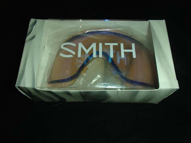 New Smith I/O Goggles replacement lens BLUE SENSOR MIRROR bonus CLEAR