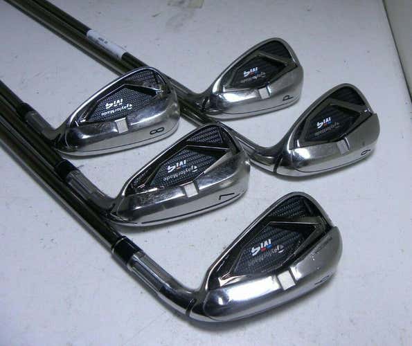 TaylorMade M4 Iron Set 6-PW RH Graphite Recoil F2 Senior Flex