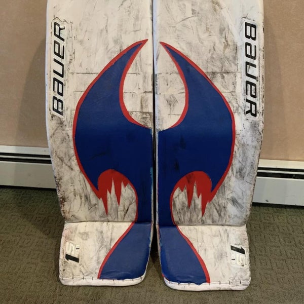 Bauer Supreme 1S Goalie Pads Medium 34+1 Brian’s Demon Design with Carrying Case!