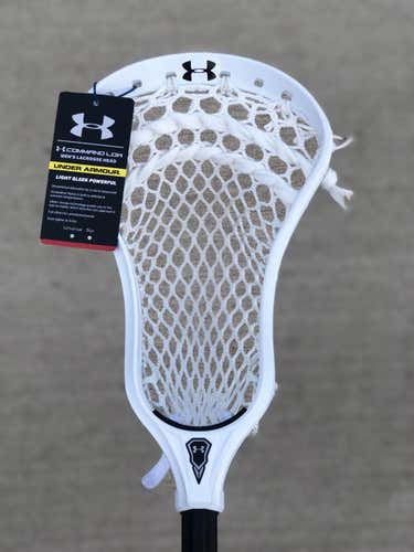 BRAND NEW Under Armour Command Low Head Strung with NEW NinjaLax Sensei Mesh 3 Semi-Soft
