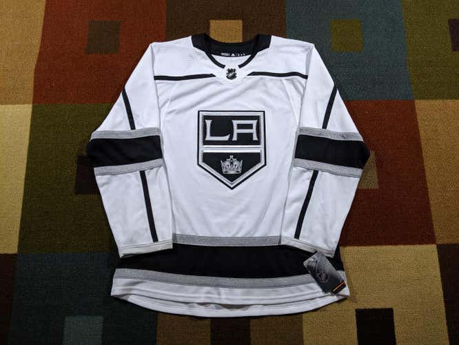 Los Angeles LA Kings Adidas Authentic Away Jersey NWT - 50