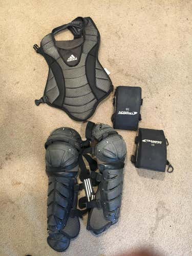 Adidas Youth Catchers Gear(no Helmet)
