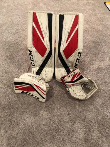 Premier II Pro Goalie Full Set Regular Senior 32+1 Custom Red & Black Color