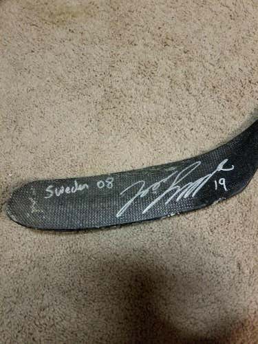 JASON SPEZZA 08'09 Signed Ottawa Senators Practice Used Hockey Stick NHL COA