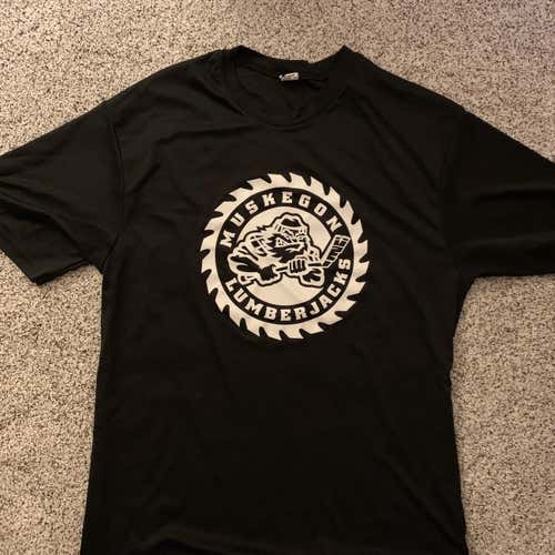 Muskegon Lumberjacks USHL Shirt Pro Stock