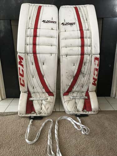 CCM Extreme Flex Pro Goalie Leg Pads Senior Pro Stock