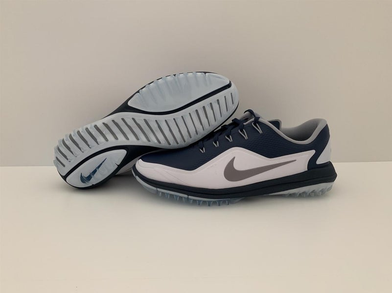 NEW! Size 10 Nike Lunar Control Vapor 2 Blue/White Golf Shoes