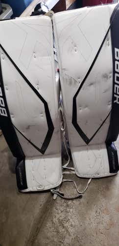 New Bauer Supreme one80 Goalie Leg Pads Senior Pro Stock