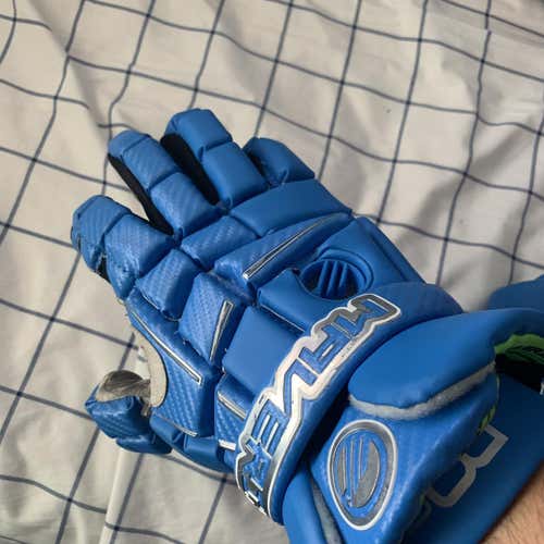 Blue Maverick M3 Lacrosse gloves