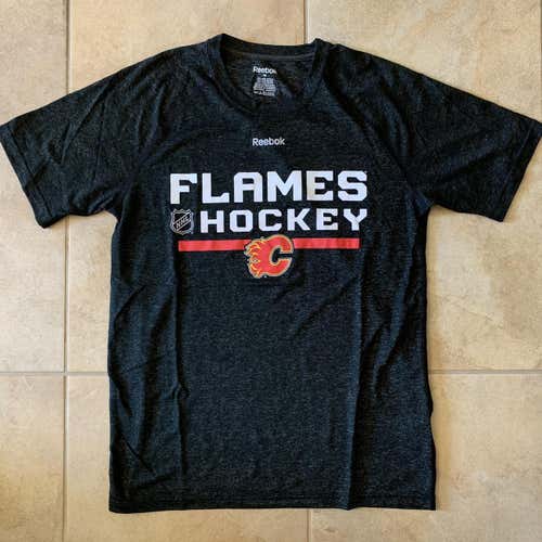 Reebok Calgary Flames Speedwick PlayDry Shirt Sz M
