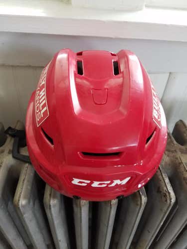 Elmira Jackals CCM Resistance 300 Helmet Pro Stock