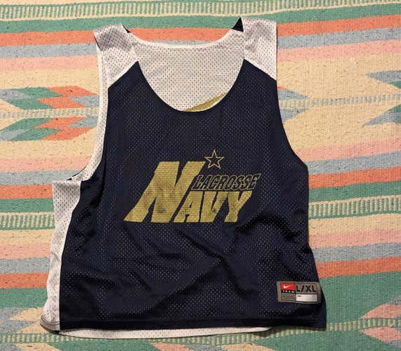 Nike Navy Lacrosse Pinnie