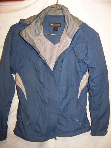 REI Elements Waterproof Fleece Lined Jacket Coat, Women's Small