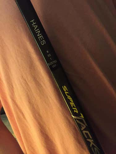 1 New Custom CCM SuperTacks AS1 | RH stick | Int. Pro Stock | Grip | 65 Flex | P88 Curve | 67" tall