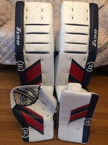 Warrior Ritual GT/2 Senior Goalie Full Set 34+1.5