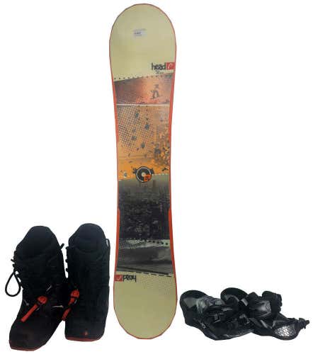 Head Flocka 4D 158 cm Snowboard with Boots and Bindings - USED
