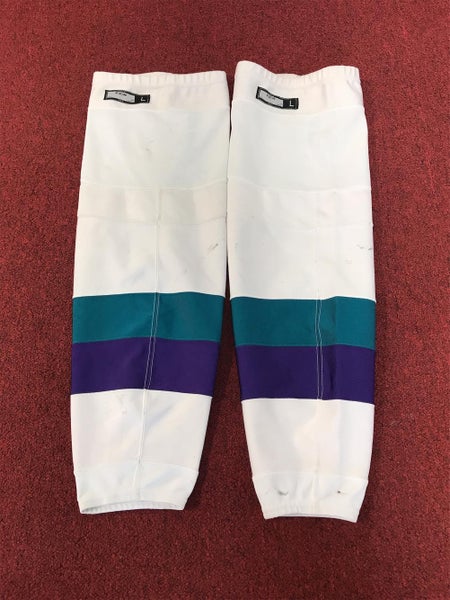 ORLANDO SOLAR BEARS (Size 48) ECHL AUTHENTIC WHITE PRO CCM HOCKEY