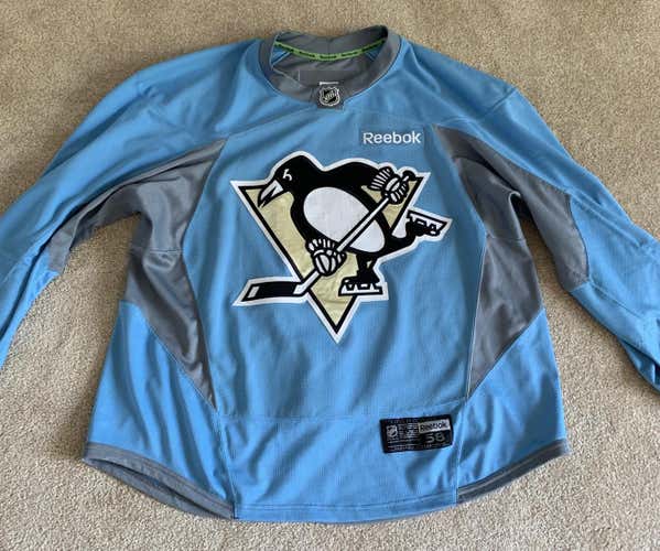 Pittsburgh Penguins Reebok Jersey Pro Stock