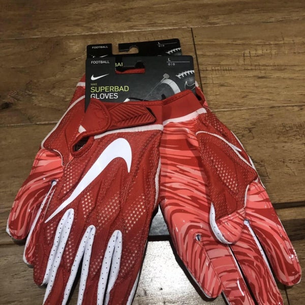 New Nike Superbad 4.5 Football Gloves L Large