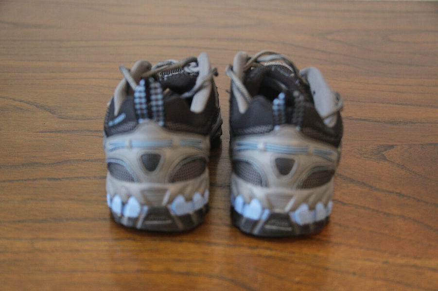 New Balance Women's WT573BB Trail / Hiking Shoes Size 8.5 Blue Superfeet Insoles