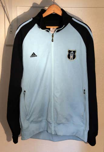 Vintage Adidas Baby Blue World Cup Soccer Track Top Jacket Size XL Extra Large