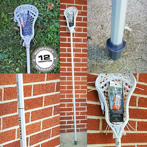 1 New Signature Contract DEFENSIVE COMPLETE Lacrosse Stick Strung