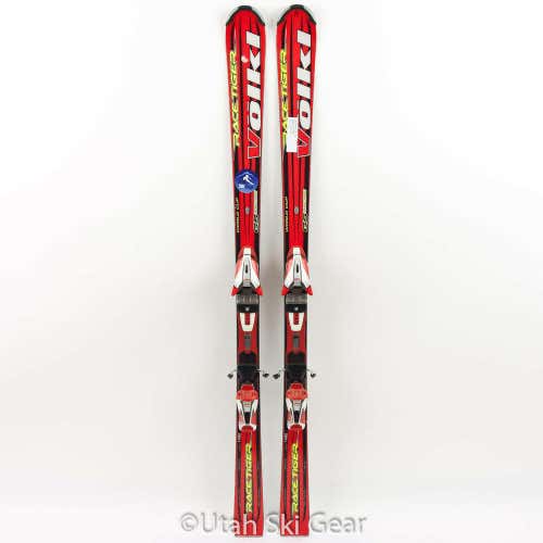 USED 149 Volkl Racetiger GS Jr Race Skis 05/06 Marker M10.0 Comp Jr Bindings