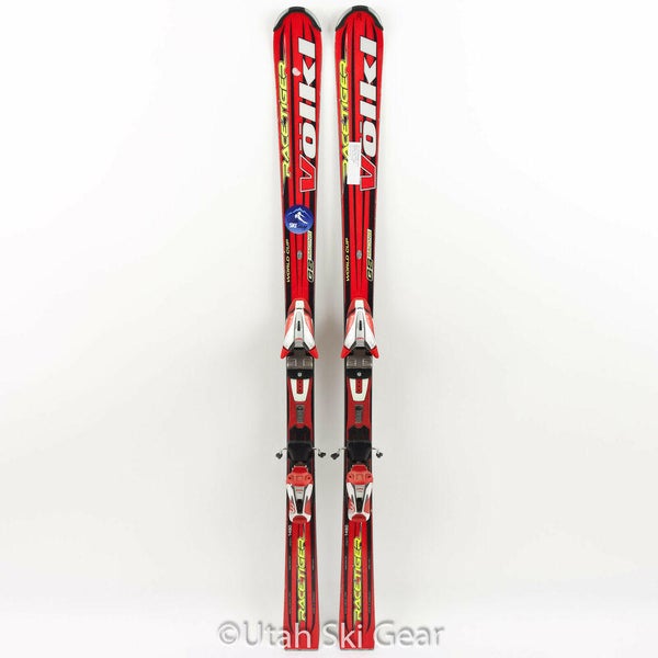 USED 149 Volkl Racetiger GS Jr Race Skis 05/06 Marker M10.0 Comp Jr Bindings