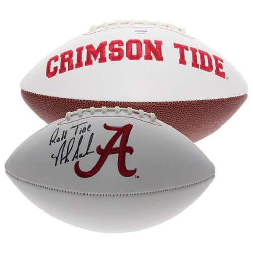 New Rawlings Memorabilia University of Alabama Nick Saban Autographed Football