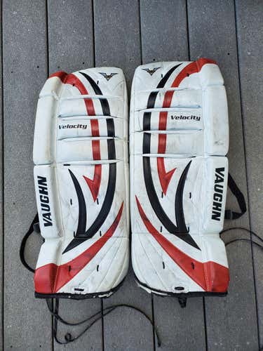 Vaughn Velocity V5 Goalie Leg Pads Youth 24+1